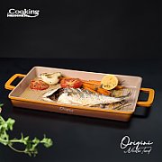 TAVA GRATAR ALUMINIU TURNAT 36 x 26.4 x 4 CM, NICOLAI TAND, COOKING BY HEINNER