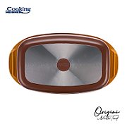 TAVA ROASTER DIN ALUMINIU TURNAT + CAPAC 39 X 22.5 X 11 CM, 5.3L, NICOLAI TAND, COOKING BY HEINNER