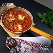 TIGAIE ALUMINIU TURNAT + CAPAC 26x5CM, NICOLAI TAND, COOKING BY HEINNER