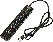 Nitro Concepts UH1  10-Port Hybrid USB Hub  USB 3.2