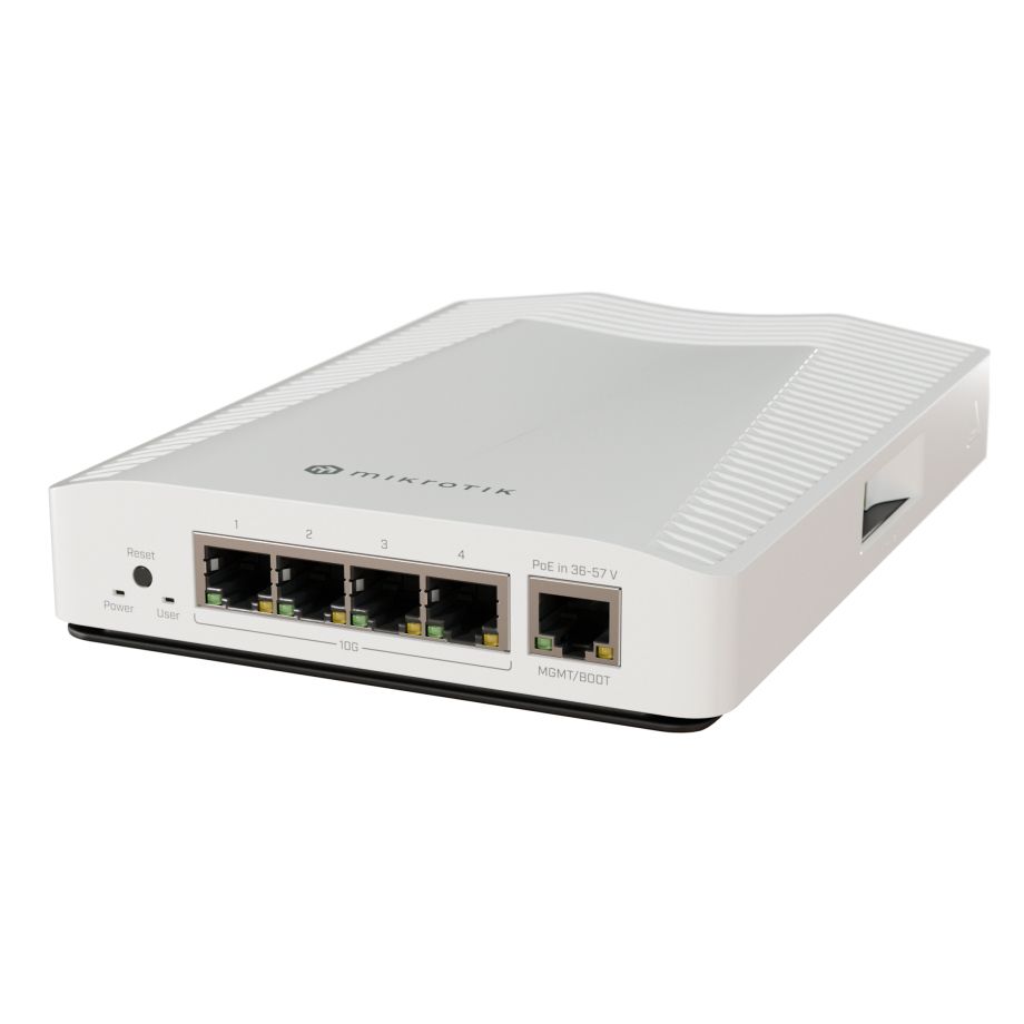 MikroTik MikroTik Ethernet switch | CRS304-4XG-IN | Ethernet switch | Desktop  DIN rail mountable | 10 Gbps (RJ-45) ports quantity 4
