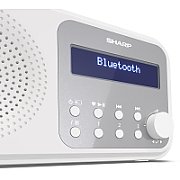 Sharp DR-P420(WH) Tokyo Portable Digital Radio  FM/DAB/DAB+  Bluetooth 5.0  USB or Battery Powered  Snowy White | Sharp | Tokyo Portable Digital Radio | DR-P420(WH) | White | USB port | Bluetooth | FM radio | Headphone out
