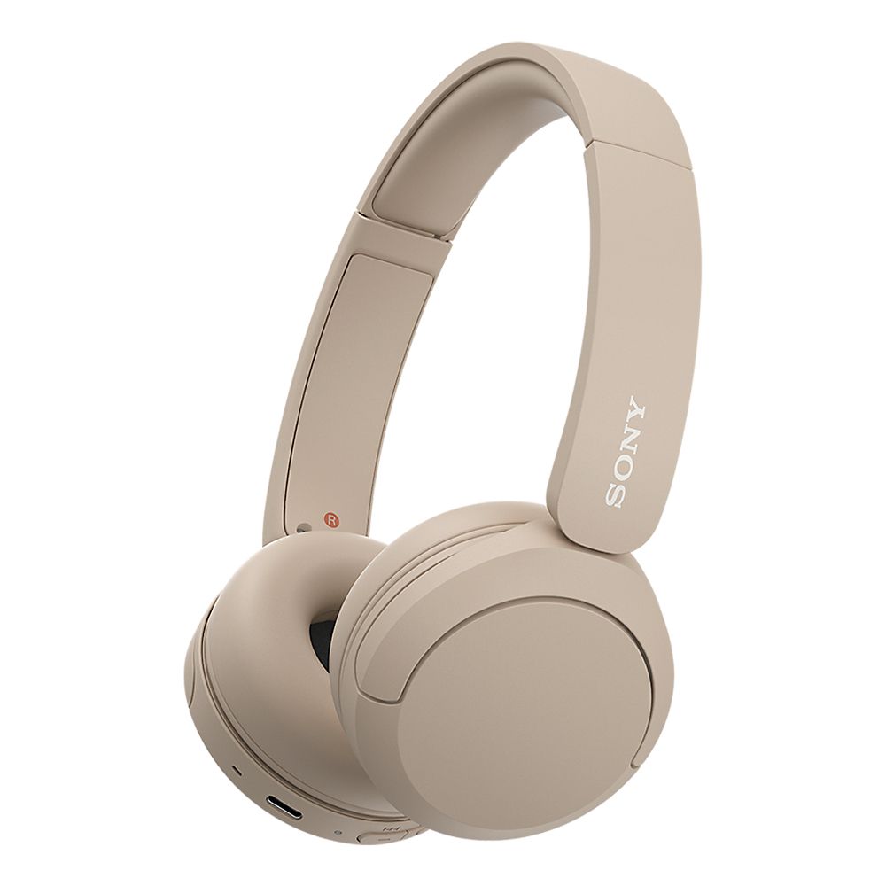 Sony WH-CH520 Wireless Headphones  Beige | Sony | Wireless Headphones | WH-CH520 | Wireless | On-Ear | Microphone | Noise canceling | Wireless | Beige
