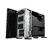 Server HPE ProLiant ML110 Gen11, Tower, Intel Xeon Bronze 3408U (8 C / 8 T, 1.80 GHz - 1.90 GHz, 22.5 MB cache, 125 W), 16 GB DDR5 ECC, 4 x LFF, 1000 W, Fara sistem de operare