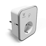 Tesla Smart Plug Dual electrical socket with Wi-Fi  white