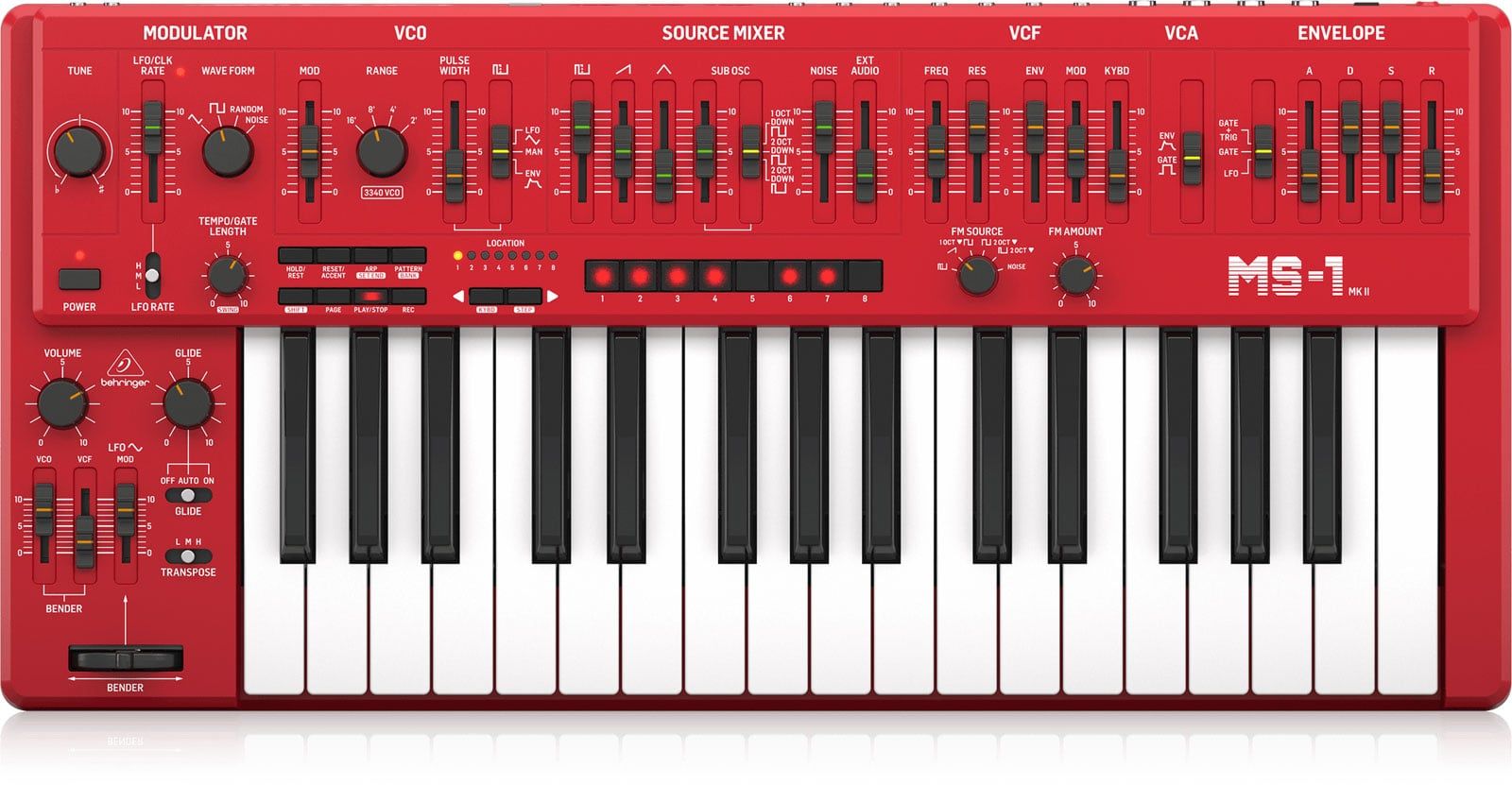 Behringer MS-1 MK II-RD Syntezator analogowy