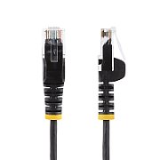 CAT6 CABLE - 0.5 M - BLACK/.