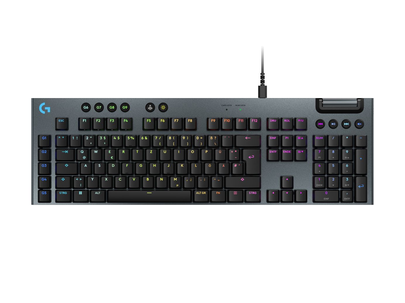 G915 X WIRED G KB/BLACK - ESP - EMEA28I-935