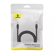 PATCH CORD UTP Baseus Cat5, fire din cupru, round cable, viteza maxima 1 Gbps, PVC, 5m, negru  B00133206111-05  (timbru verde 0.08 lei) - 6932172637019
