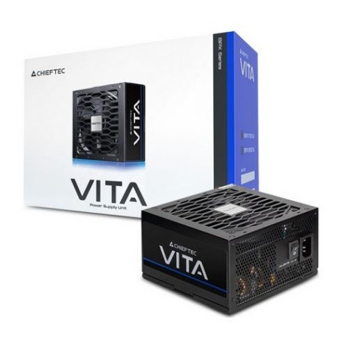 SURSA Chieftec  VITA , 850W,  certificare 80 Plus Bronze, non-modular,  fan 120mm, negru,  BPX-850-S  (timbru verde 2 lei)