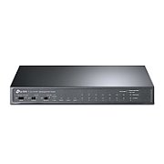 TP-LINK Switch POE+ TP-Link 8-Port 10/100Mbps + 3-Port Gigabit Desktop Switch with 8-Port PoE+, carcasa metalica  TL-SL1311P  (timbru verde 2 lei)
