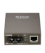 MEDIA CONVERTOR D-LINK, RJ45 10/100Base-TX la 100Base-FX SC Single-Mode Media Converter (15 km)  DMC-F15SC ( include timbru verde 0.5 Lei )