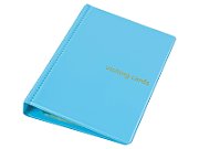 Mapă pentru 120 cărți de vizită Bleu