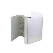 Caiet mecanic cu buzunar 55 mm Alb