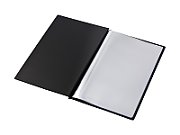 Mapă meniu A4 Negru