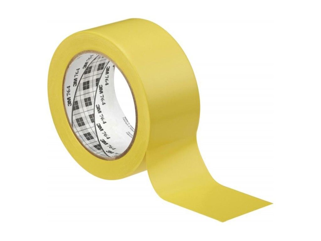 Bandă marcaj uz general 764i, 3M Galben