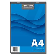 Blocnotes capsat, A4, 100 file - 60g/mp, microperforatii, AURORA Office - dictando