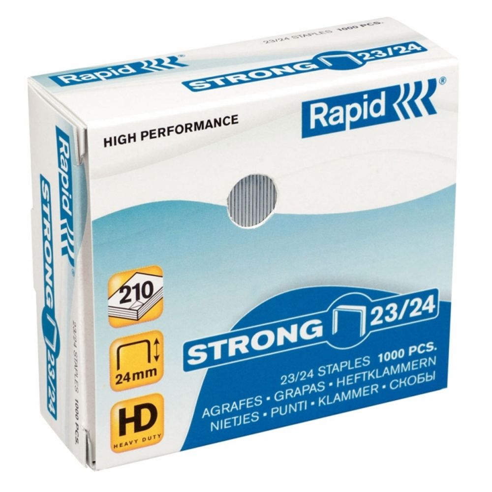 Capse Rapid Strong, 23/24, 150-210 coli, 1000 buc/cutie
