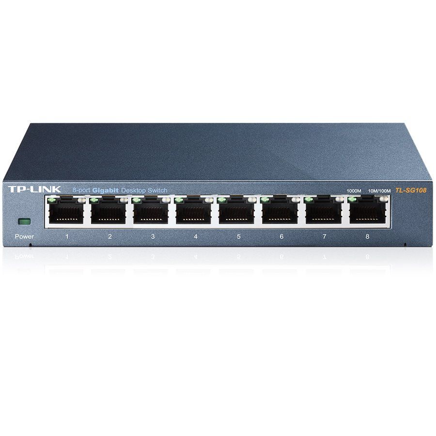 TP-LINK 8-Port 10/100/1000Mbps Desktop Network Switch_1