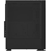 Carcasa AQIRYS Gacrux RGB Mid Tower ARGB NEGRU, Tempered Glass, Sloturi Expansiune 7, Drive Bays: 2x3.5  2x2.5 , Ventilatoare Suportate: 6 (spate: 1x120mm, fata: 3x120mm sau 3x140mm, sus: 2x120mm), Ventilatoare Incluse: 4 (spate: 1x120mm, fata: 3x120mm), Format Placa De Baza Suportat: Mini-ITX