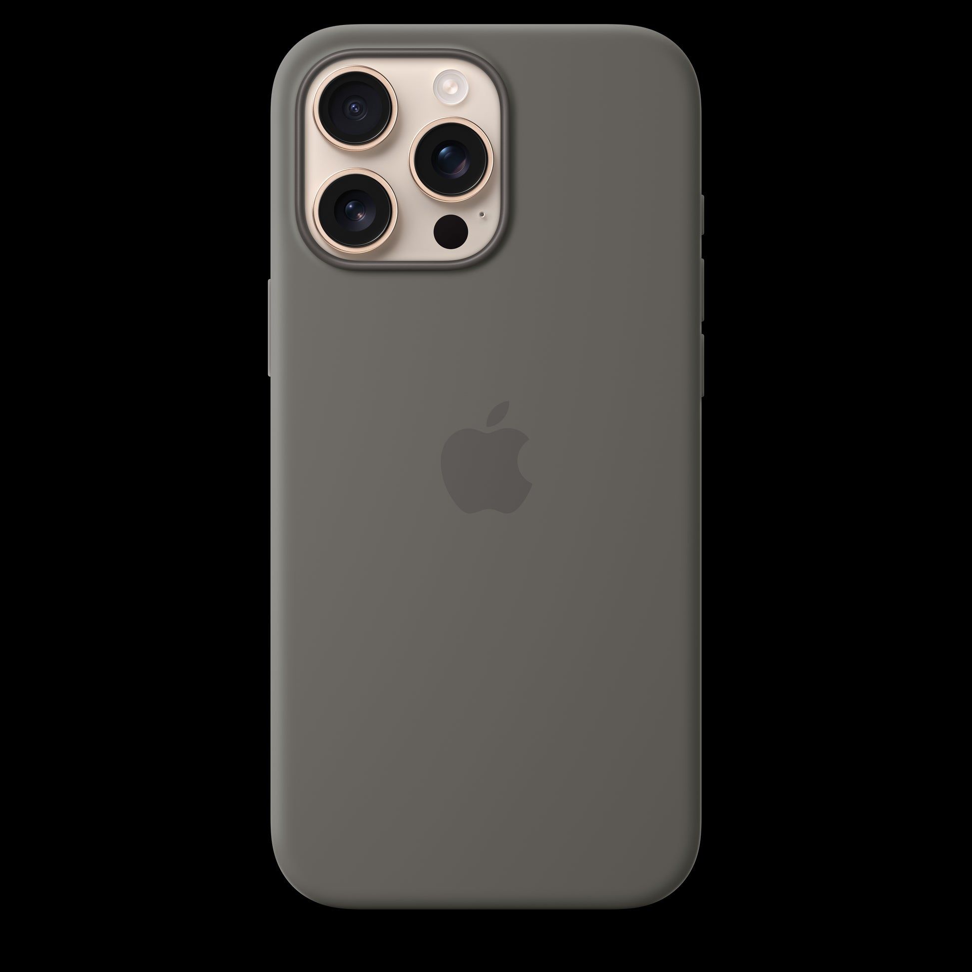 IPHONE 16 PRO MAX SILICONE CASE/WITH MAGSAFE - STONE GRAY