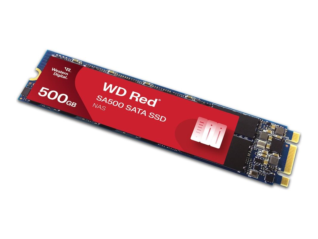 SSD NAS WD Red SA500 500GB SATA, M.2 2280, Read/Write: 560/530 MBps, IOPS 95K/85K, TBW: 350