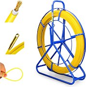 Extralink Remote Control 3.8mm 20m | Cable Puller Remote | FRP fiberglass  diam. 3 8mm  length 20m  yellow