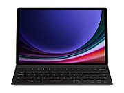Samsung TAB S10+/S9+/S9+ FE Book Cover Keyboard Slim  (with Pen compartment) Black