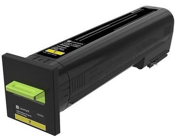 Cartus toner Lexmark 72K20Y0 ,Galben ,8 000 pagini ,Original (72K20Y0)