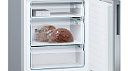 Bosch Serie 6 KGE49AICA fridge-freezer Freestanding 419 L C Stainless steel