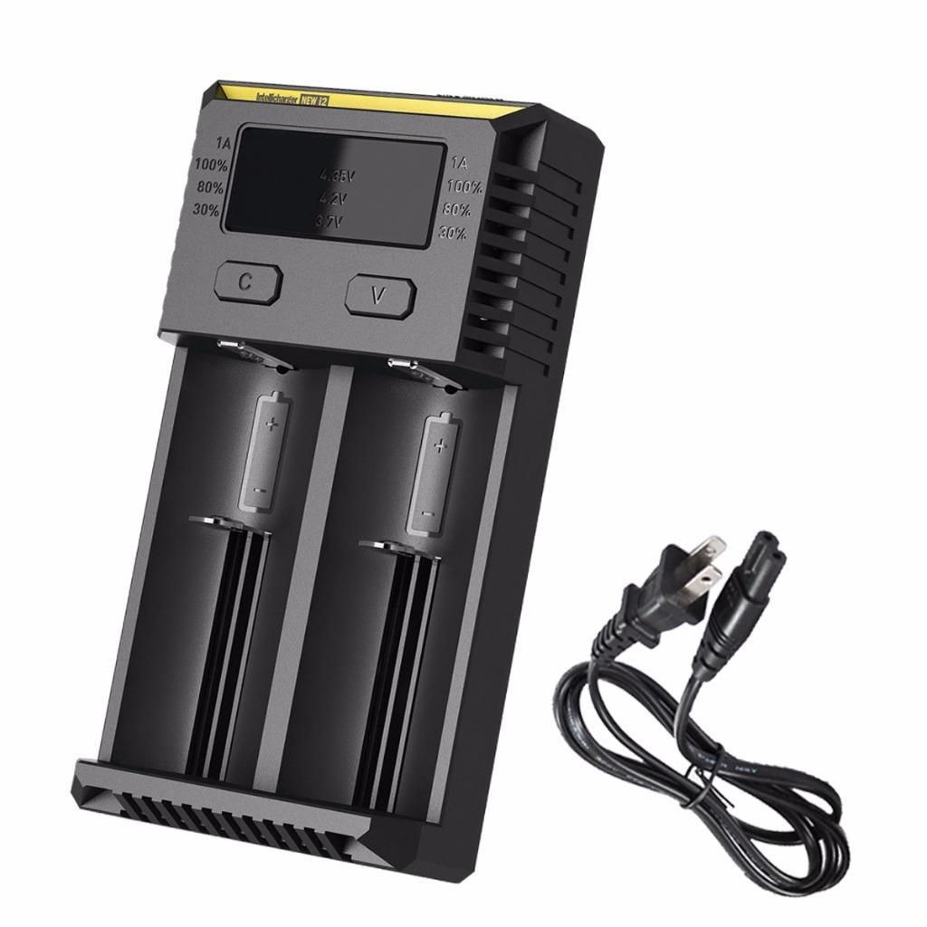 BATTERY CHARGER 2-SLOT/INTELLICHARGER NEW I2 NITECORE