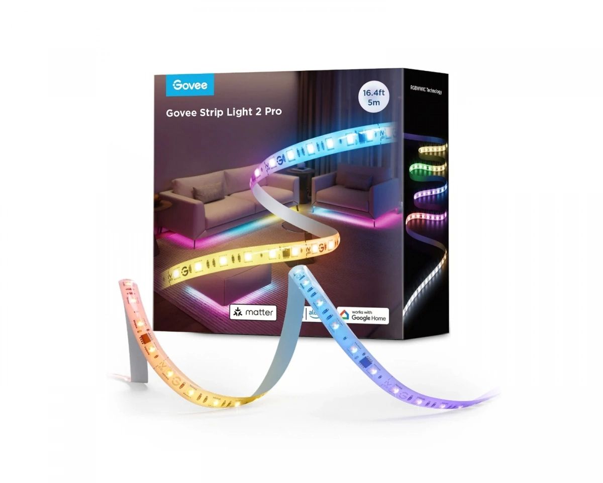 Govee H61F5 Strip Lights Pro 5m | LED Strip | Wi-Fi  Bluetooth  RGBWW