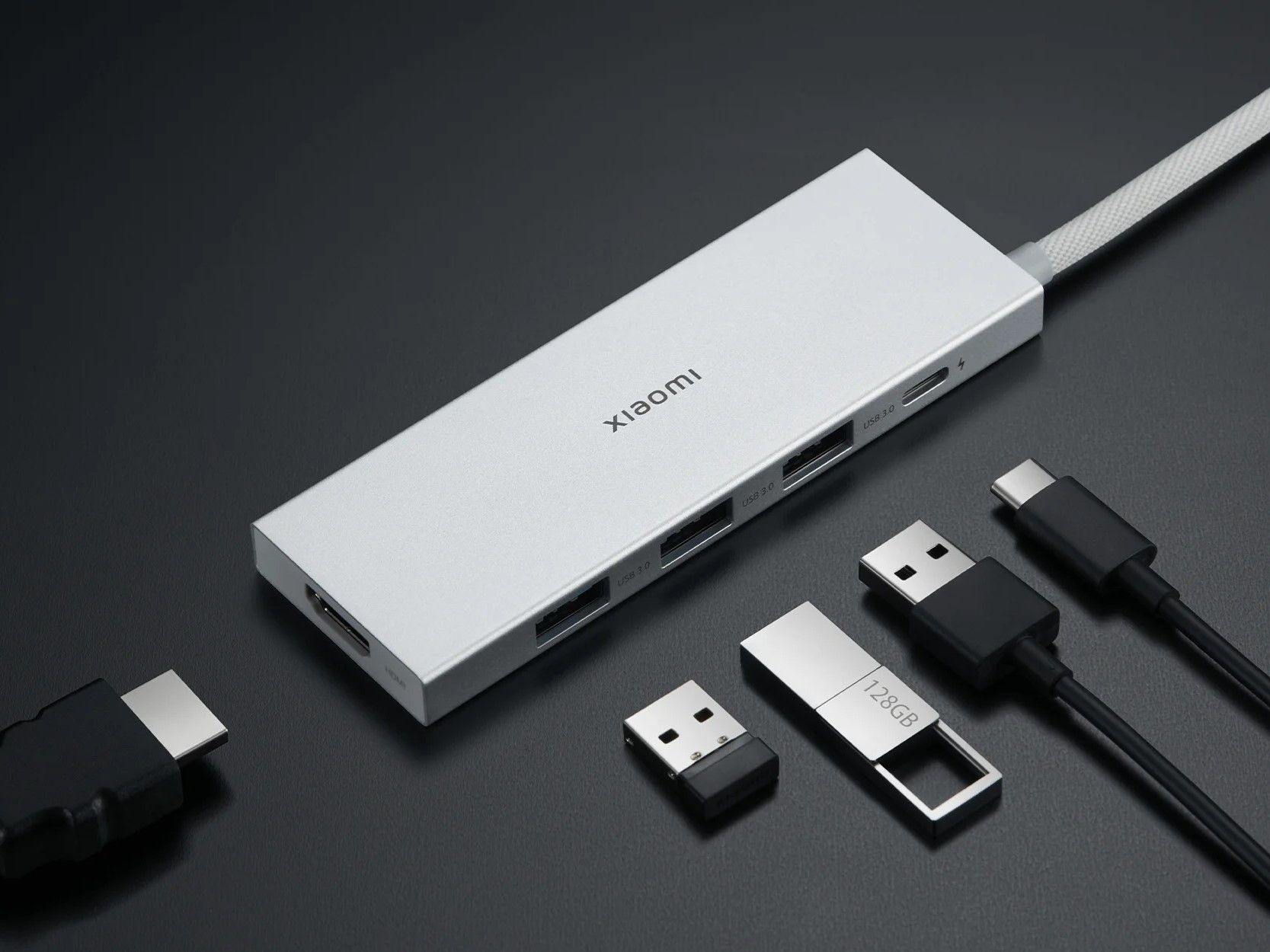 Xiaomi 5-in-1 Type-c Hub | USB Hub | USB hub  Type-C/USB-A x 3/HDMI