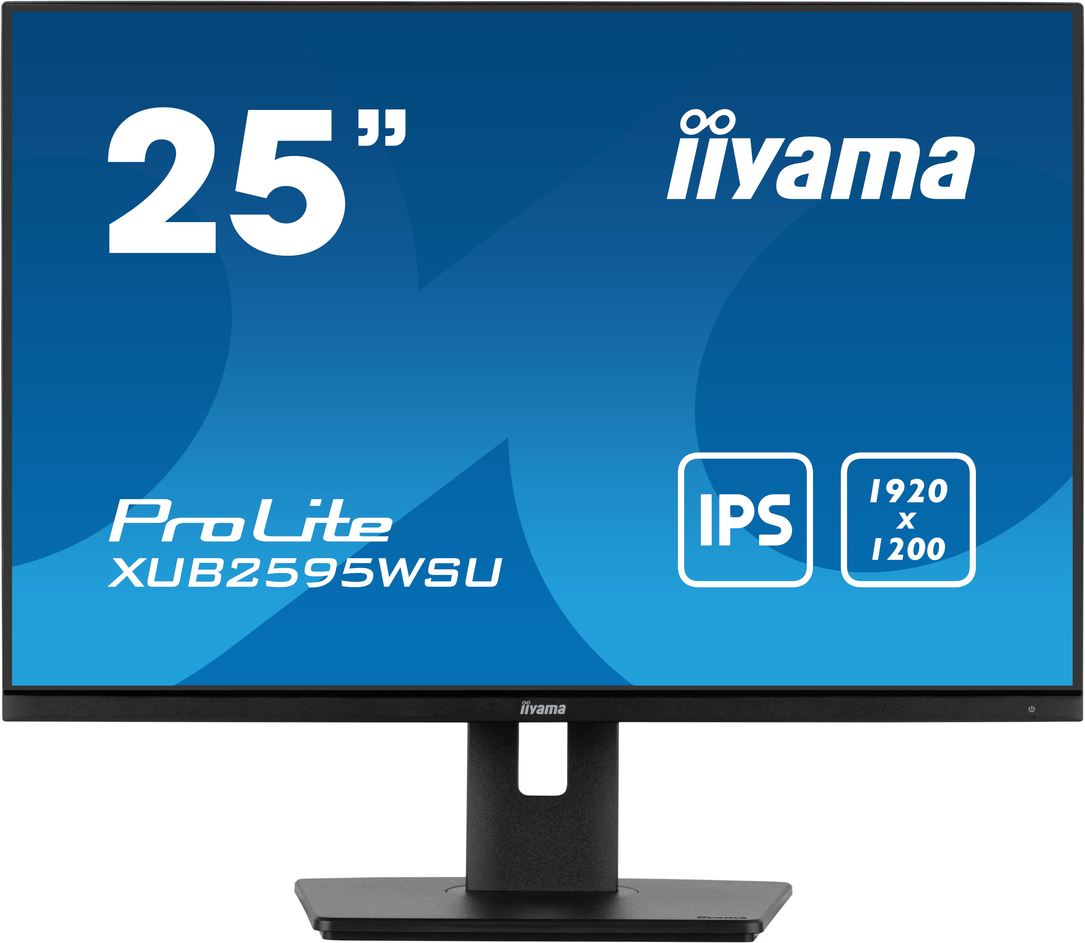IIYAMA XUB2595WSU-B5 25IN ETE IPS-PANE/300CD/M2 VGA HDMI DISPLAYPORT 4M