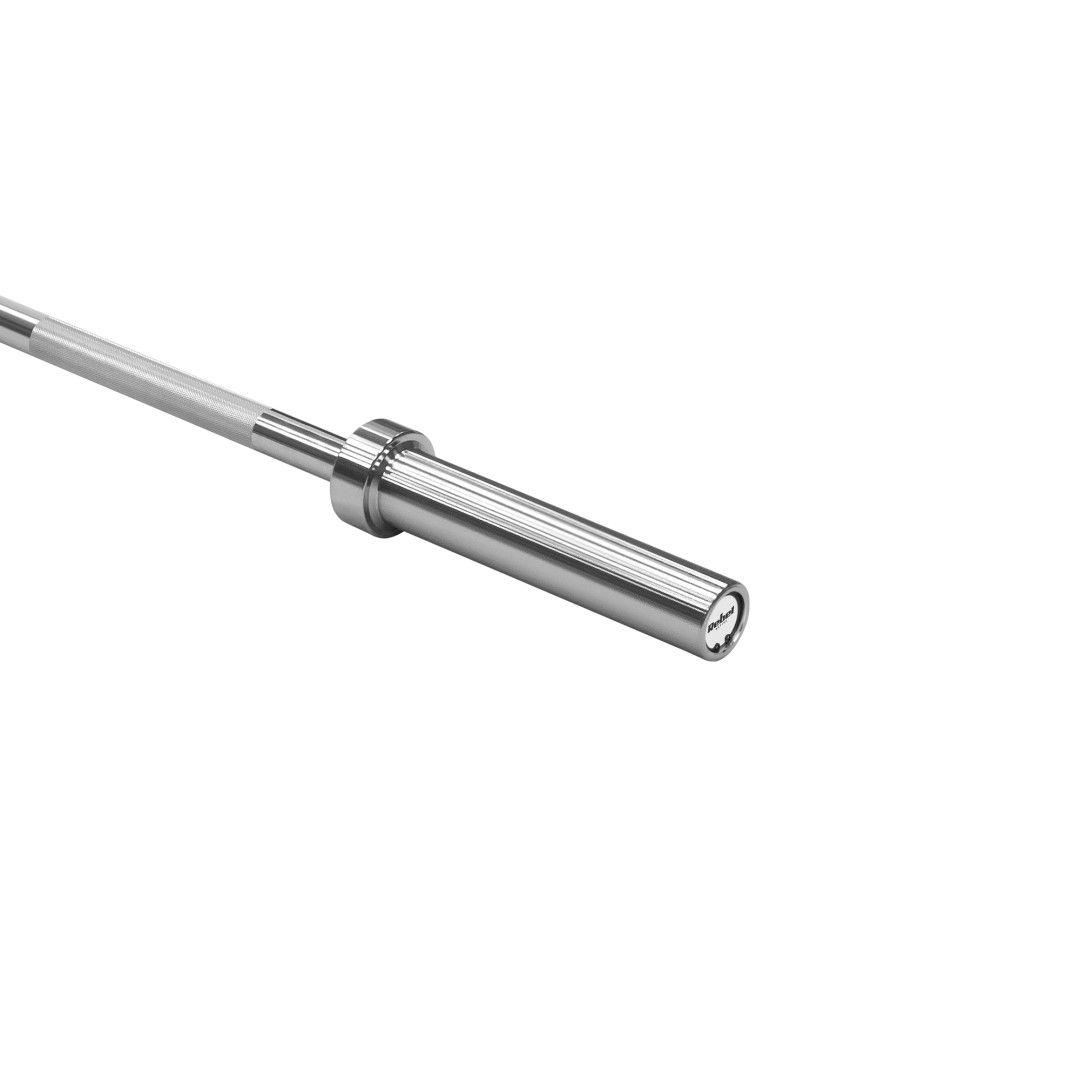 Olympic Straight Bar with Bearings  Olympic Barbell with Bearings 150cm 12.5kg REBEL ACTIVE