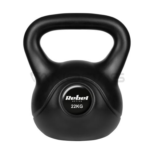 Bitumen kettlebell 22 kg REBEL ACTIVE
