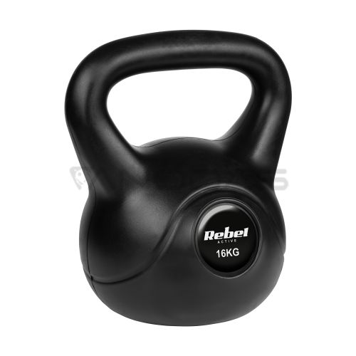 Bitumen kettlebell 16 kg REBEL ACTIVE