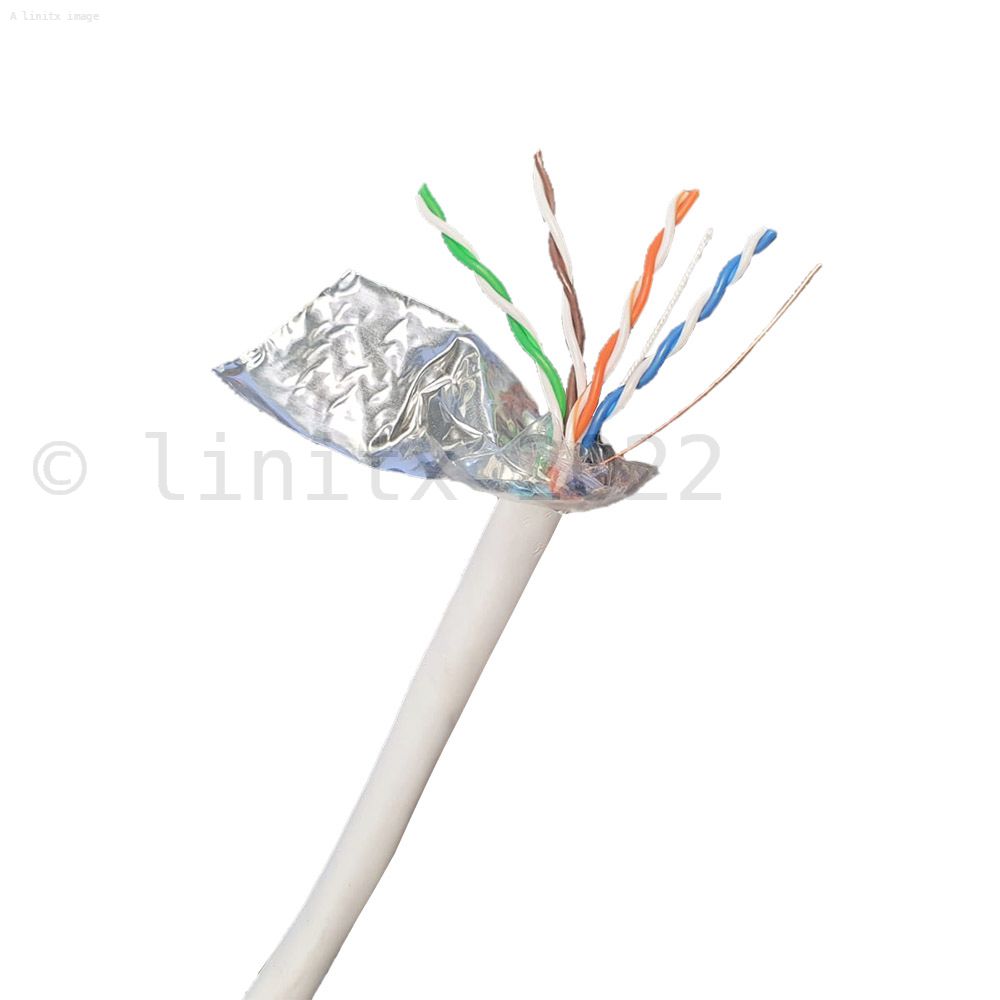 Ubiquiti UACC-Cable-C5E-Outdoor-Pro-305M-W | Copper Cable | UniFi Outdoor Cable  CAT5e  305m