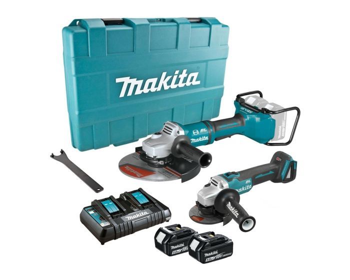 Makita GA900PT2 angle grinder 18V