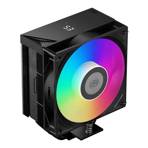 COOLER PCCooler  RT500  skt. universal, racire cu aer, vent. 120mm, 500 - 2200 rpm, 5 heatpipes, inaltime 152mm, iluminare ARGB, afisaj digital, RT500 Digital ARGB BK   (timbru verde 0.8 lei)