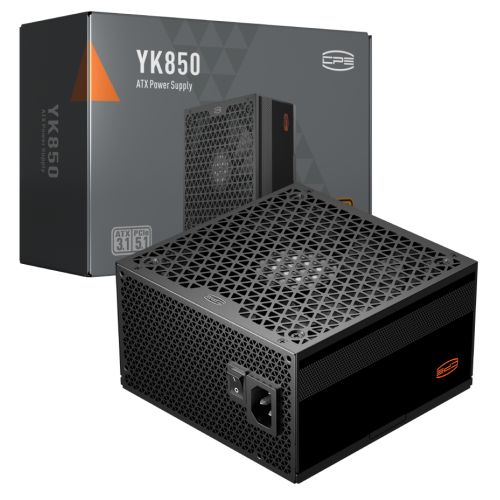 SURSA PCCooler  YK850 , 850W,  certificare 80 Plus Bronze, non-modular,  fan 135mm, negru,  YK850  (timbru verde 2 lei)