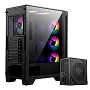 MAG FORGE 120A B65, Mid Tower, RGB, Sursa 650W, Negru