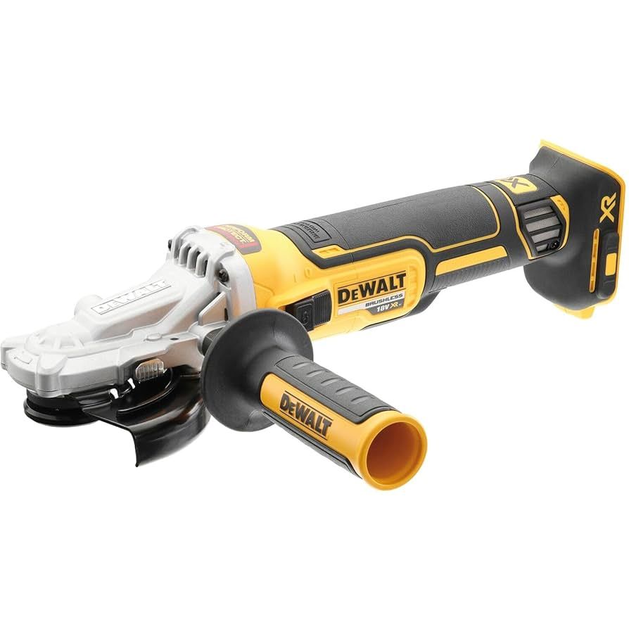 DEWALT. ANGLE GRINDER. 18V DCG405FNT 125mm BL FLAT HEAD TSTAK