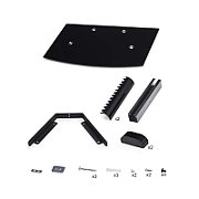 FLOATING WALL-MOUNTED SHELF/FOR UNDER TV AV EQUIPMENT