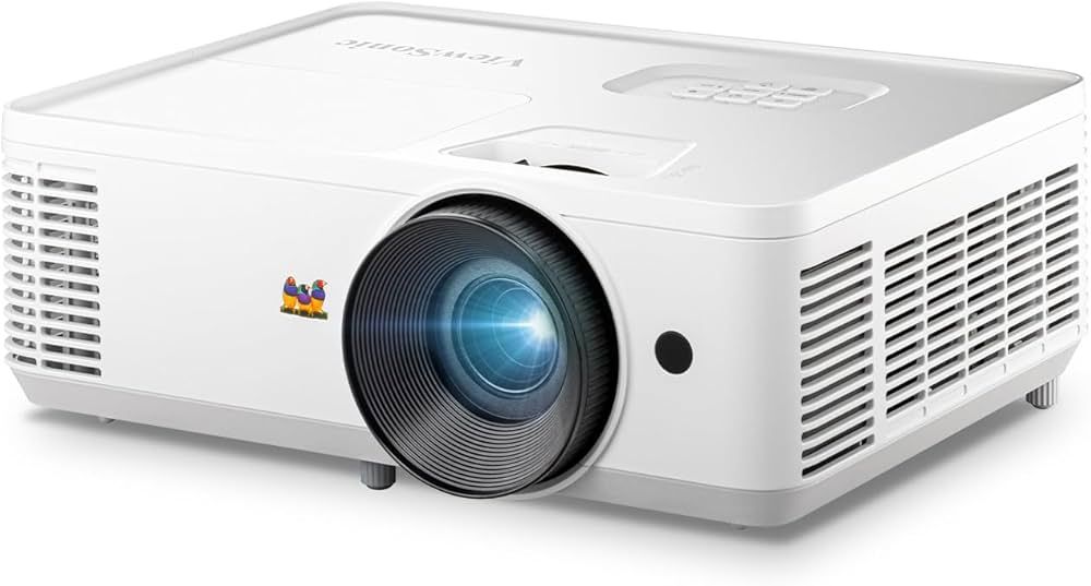 Videoproiector ViewSonic PX704HD, 1920 x 1080 pixeli, 16:9, 4000 lm, DMD, 15000 h, Fara Wi-Fi incorporat, Alb