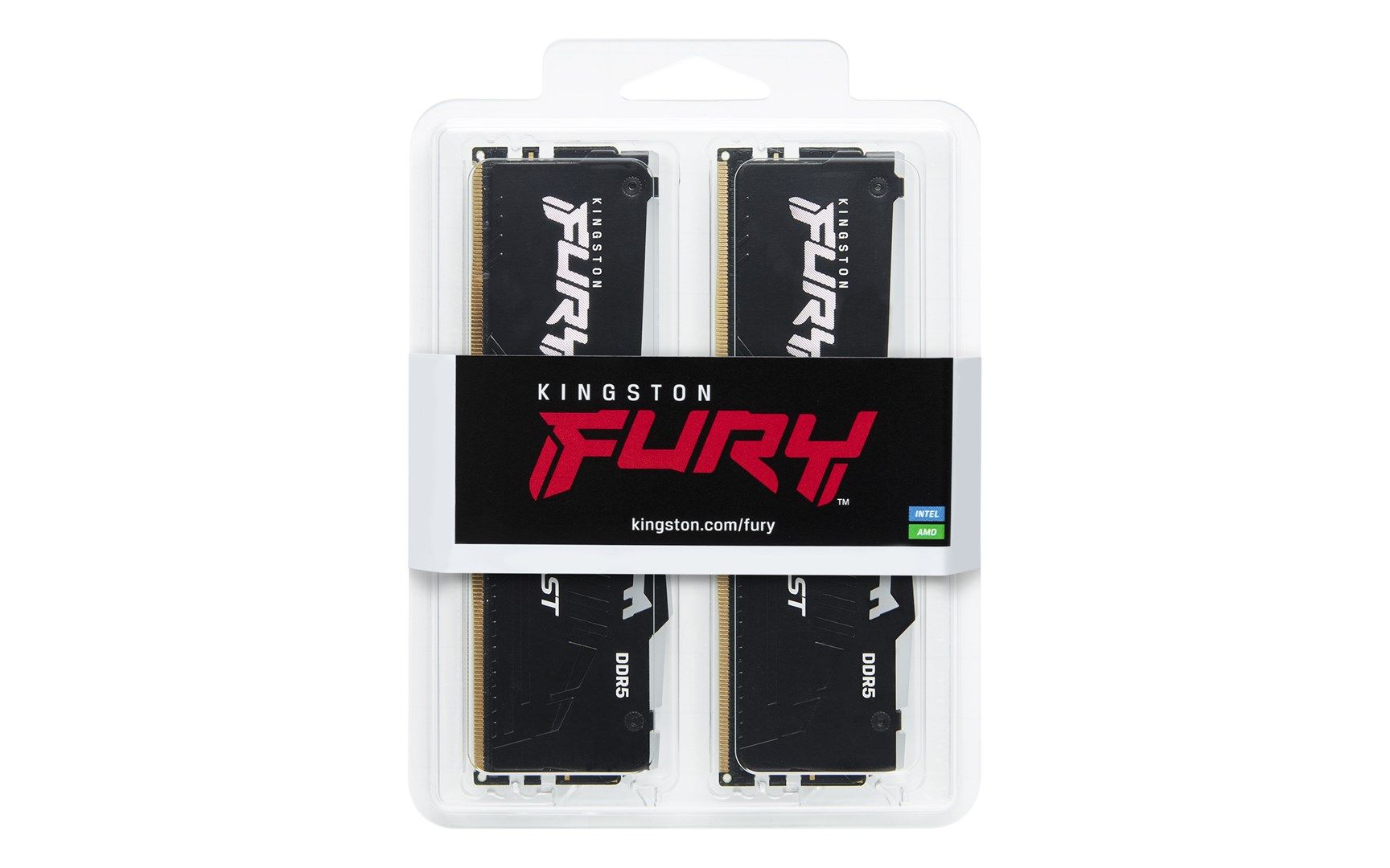 Kingston Technology FURY Beast 128GB 5600MT/s DDR5 CL40 DIMM (Kit of 4) RGB XMP