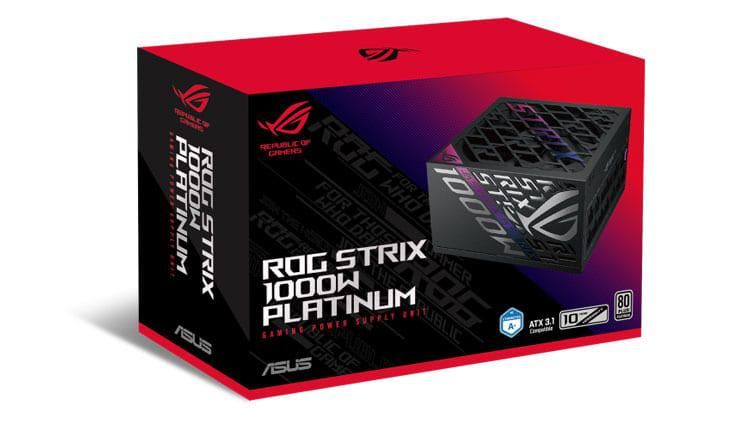 Sursa ASUS ROG STRIX 1000W 80 PLUS PLATINUM, ATX12V, Active PFC, Protectii OPP/OVP/UVP/SCP/OCP/OTP, ROHS
