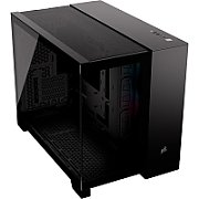 Carcasa CORSAIR iCUE LINK 2500X Micro ATX Dual Chamber Black, Tempered Glass, mATX, Cooling Layout: Top: 3x120mm sau 2x140mm, Side: 2x120mm, Bottom: 3x120mm sau 2x140mm, Rear: 1x120mm, Expansion Slots 4, 2x2.5 SSD 2x3.5 HDD, no psu included
