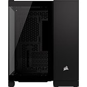 Carcasa CORSAIR iCUE LINK 2500X Micro ATX Dual Chamber Black, Tempered Glass, mATX, Cooling Layout: Top: 3x120mm sau 2x140mm, Side: 2x120mm, Bottom: 3x120mm sau 2x140mm, Rear: 1x120mm, Expansion Slots 4, 2x2.5 SSD 2x3.5 HDD, no psu included