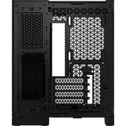 Carcasa CORSAIR iCUE LINK 2500X Micro ATX Dual Chamber Black, Tempered Glass, mATX, Cooling Layout: Top: 3x120mm sau 2x140mm, Side: 2x120mm, Bottom: 3x120mm sau 2x140mm, Rear: 1x120mm, Expansion Slots 4, 2x2.5 SSD 2x3.5 HDD, no psu included